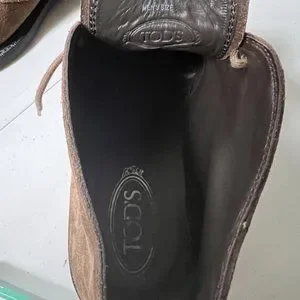 tods Brown suede polaco ankle boots s-l400.jpg main image 4